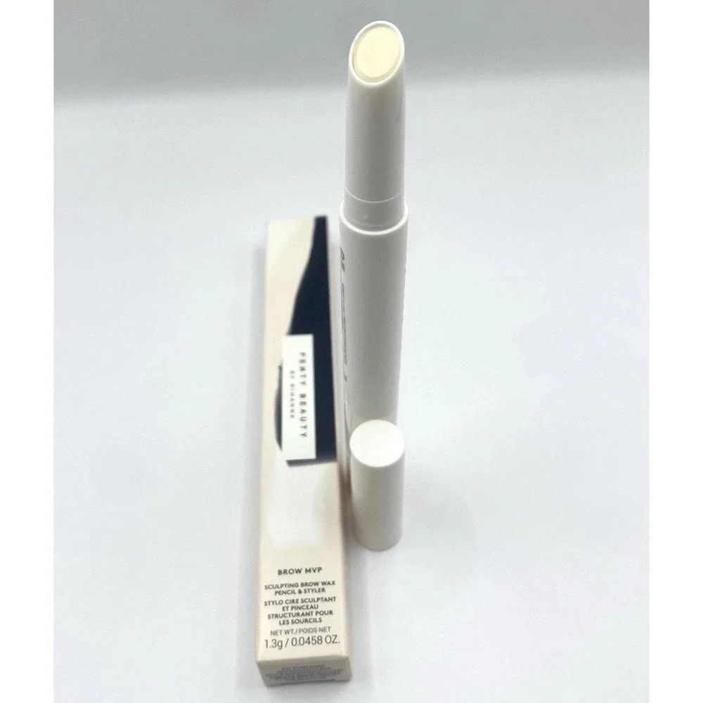 Fenty Beauty by Rihanna Brow MVP Sculpting Wax‎ Pencil & Styler Clear New
